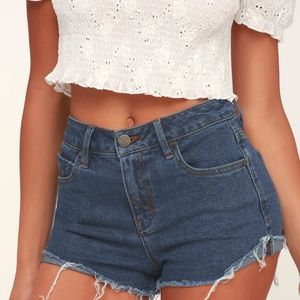 Stella Unpublished denim shorts size 25 nwt!